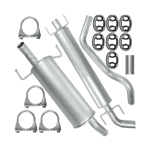 Auspuffanlage Schalldämpferset Auspuff für Opel Zafira 2 II B (07.2005-12.2014) 1.6i 1.8i 2.2i Van_1