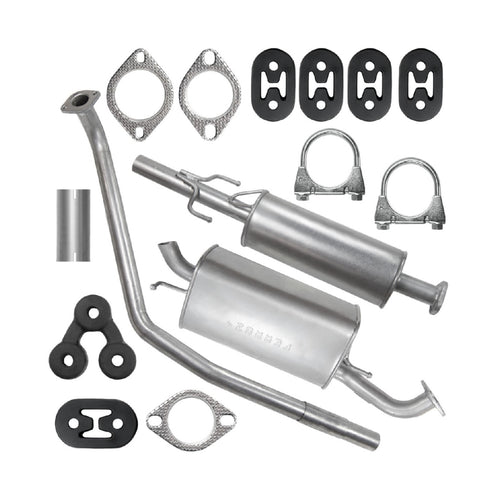 Auspuffanlage Schalldämpferset Auspuff für Chevrolet Aveo 1 I (04.2008-12.2011) 1.2 Fließheck_1