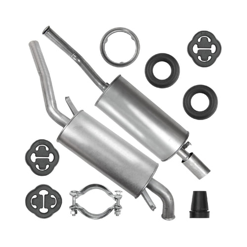Auspuffanlage Schalldämpferset Auspuff für Audi A6 C4 (06.1994-10.1997) 1.8 Kombi Avant, Limousine_1