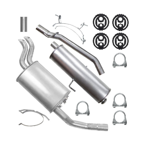 Auspuffanlage Schalldämpferset Auspuff für Fiat Scudo 1 I (10.1995-12.2006) 1.9 TD 2.0 JTD Van_1