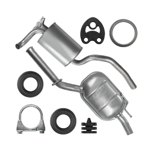 Auspuffanlage Schalldämpferset Auspuff für Mercedes-Benz 190 W201 (10.1982-08.1993) 2.0i 2.0 D Limousine_1