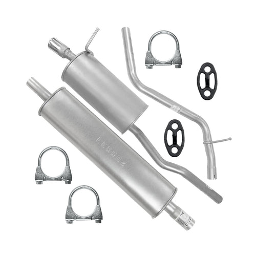 Auspuffanlage Schalldämpferset Auspuff für Dacia Duster 1 I (04.2010-01.2018) 1.6i Crossover / SUV_1