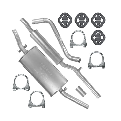 Auspuffanlage Schalldämpferset Auspuff für Volkswagen Golf 1 I (04.1974-02.1984) 1.5 1.6D Fließheck_1