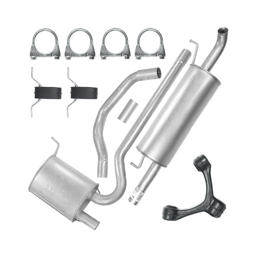 Auspuffanlage Schalldämpferset Auspuff für Volkswagen Passat B5 (10.1996-09.2000) 1.8 Kombi Variant, Limousine_1