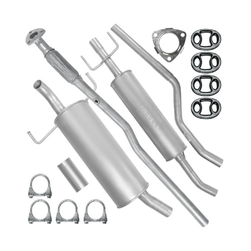 Auspuffanlage Schalldämpferset Auspuff für Opel Astra 3 III H (03.2004-12.2010) 1.4 Kombi Caravan_1