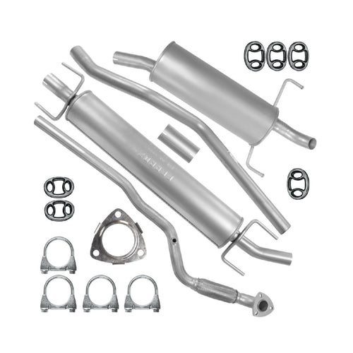 Auspuffanlage Schalldämpferset Auspuff für Opel Astra 3 III H (03.2004-12.2014) 1.8 Kombi Caravan_1