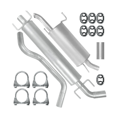 Auspuffanlage Schalldämpferset Auspuff für Opel Zafira 1 I A (04.1999-06.2005) 1.6i 1.8i Van_1