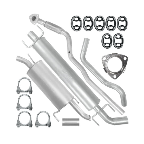 Auspuffanlage Schalldämpferset Auspuff für Opel Zafira 1 I A (04.1999-06.2005) 1.6i Van_1