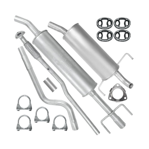 Auspuffanlage Schalldämpferset Auspuff für Opel Astra 3 III H (03.2004-12.2010) 1.4i Fließheck_1