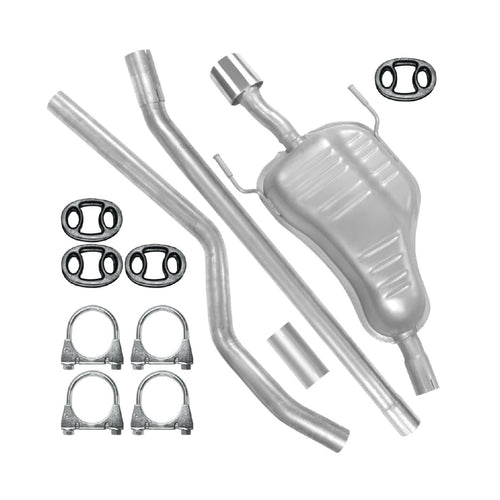 Auspuffanlage Schalldämpferset Auspuff für Opel Astra 3 III H (01.2004-05.2014) 1.3 CDTI Kombi Caravan_1