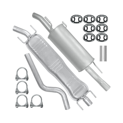 Auspuffanlage Schalldämpferset Auspuff für Opel Astra 2 II G (03.1998-12.2009) 2.0 DI 2.0 DTI 2.2 DTI Kombi Caravan_1