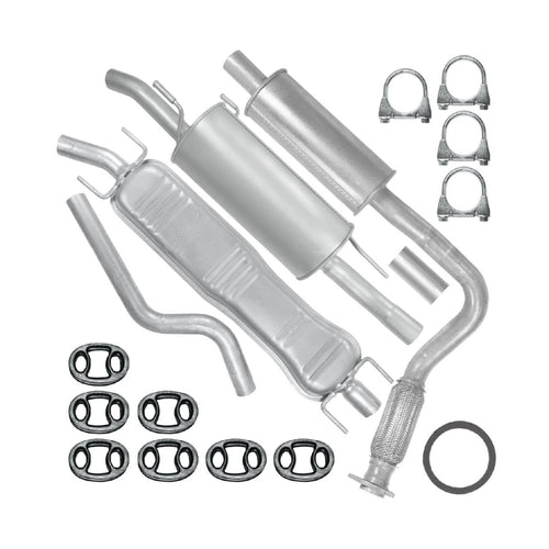 Auspuffanlage Schalldämpferset Auspuff für Opel Astra 2 II G (03.1998-12.2009) 2.0 DI 2.0 DTI 2.2 DTI Kombi Caravan_1