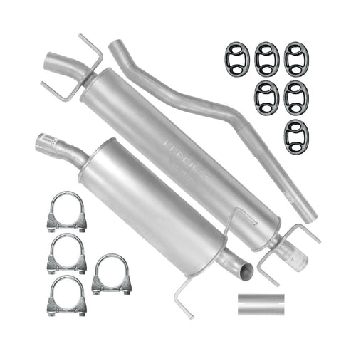 Auspuffanlage Schalldämpferset Auspuff für Opel Astra 3 III H (03.2004-12.2014) 1.9 CDTI Kombi Caravan_1