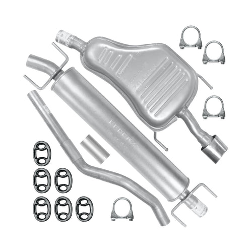 Auspuffanlage Schalldämpferset Auspuff für Opel Astra 3 III H (03.2004-12.2014) 1.9 CDTI Kombi Caravan_1