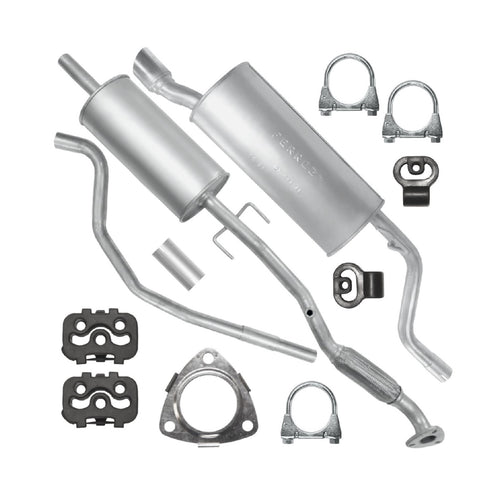 Auspuffanlage Schalldämpferset Auspuff für Opel Corsa 4 IV D (07.2006-12.2014) 1.4 Fließheck_1