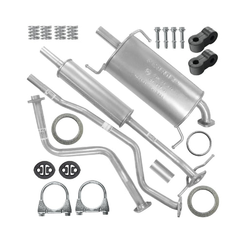 Auspuffanlage Schalldämpferset Auspuff für Opel Agila 2 II B (04.2008-10.2014) 1.0i Fließheck_1