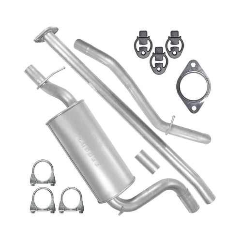 Auspuffanlage Schalldämpferset Auspuff für Ford Focus 2 II MK2 (09.2004-09.2011) 2.0 1.6 TDCI 1.8 TDCI Limousine_1