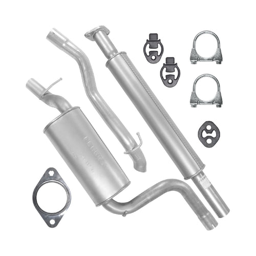 Auspuffanlage Schalldämpferset Auspuff für Ford Focus C-Max 1 I MK1 (09.2003-09.2010) 2.0 TDCI Van_1