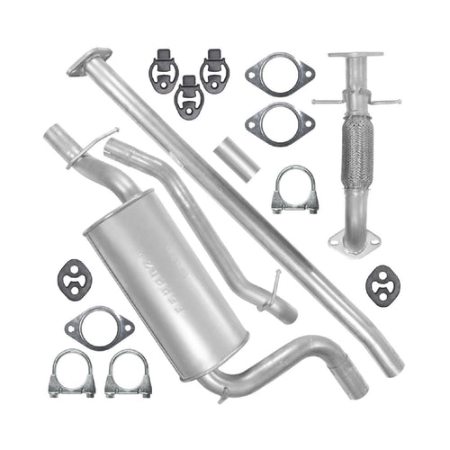 Auspuffanlage Schalldämpferset Auspuff für Ford Focus C-Max 1 I MK1 (09.2003-09.2010) 1.6 TDCI Van_1