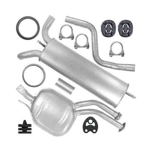 Auspuffanlage Schalldämpferset Auspuff für Mercedes-Benz W124 2.0 2.2 (12.1984-06.1995) Kombi_1