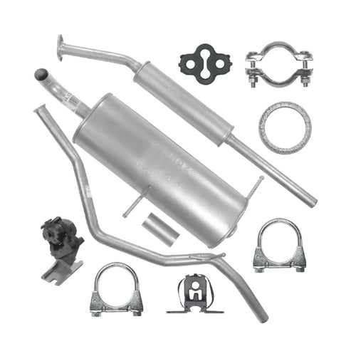 Auspuffanlage Schalldämpferset Auspuff für Peugeot 307 1 I (04.2001-05.2009) 1.6 Kombi SW_1