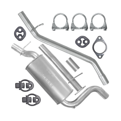Auspuffanlage Schalldämpferset Auspuff für Ford Focus 2 II MK2 (09.2004-09.2011) 2.0 TDCI Kombi_1