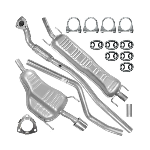 Auspuffanlage Schalldämpferset Auspuff für Opel Astra 3 III H (03.2004-12.2014) 1.8 Kombi Caravan_1