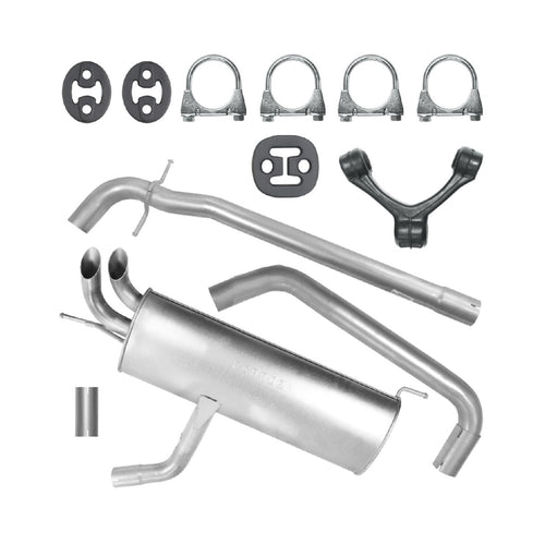 Auspuffanlage Schalldämpferset Auspuff für Volkswagen Golf 5 V (10.2003-11.2008) 2.0 TDI Fließheck_1