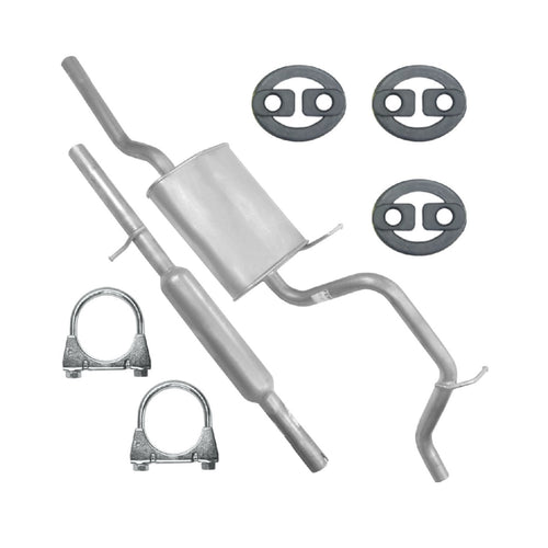 Auspuffanlage Schalldämpferset Auspuff für Opel Agila 1 I A (09.2000-04.2008) 1.2i Fließheck_1