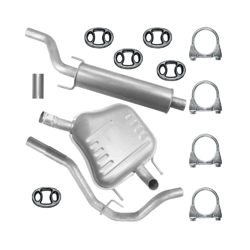 Auspuffanlage Schalldämpferset Auspuff für Fiat Croma 2 II (05.2005-12.2010) 2.4 D Kombi_1