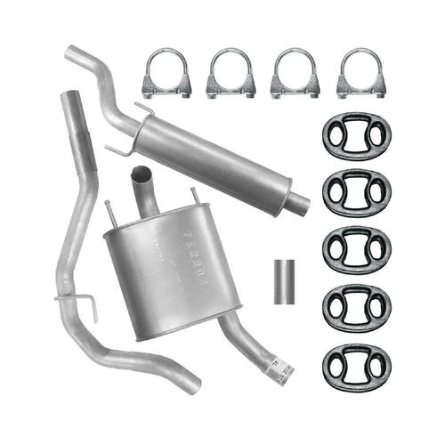 Auspuffanlage Schalldämpferset Auspuff für Fiat Croma 2 II (05.2005-12.2010) 2.4 D Kombi_1