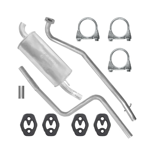 Auspuffanlage Schalldämpferset Auspuff für Mazda 2 1 I DY (01.2003-06.2007) 1.4 CD Fließheck_1