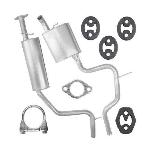 Auspuffanlage Schalldämpferset Auspuff für Ford Mondeo 3 III MK3 (10.2000-03.2007) 1.8i 2.0i Limousine_1