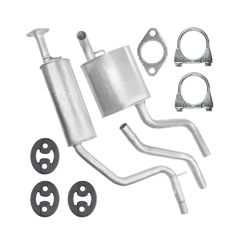 Auspuffanlage Schalldämpferset Auspuff für Ford Mondeo 3 III MK3 (10.2000-03.2007) 1.8i Kombi Tourer_1