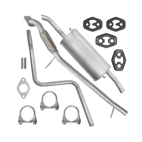 Auspuffanlage Schalldämpferset Auspuff für Ford Fusion 1 I MK1 (12.2005-12.2012) 1.25 1.4i Fließheck_1