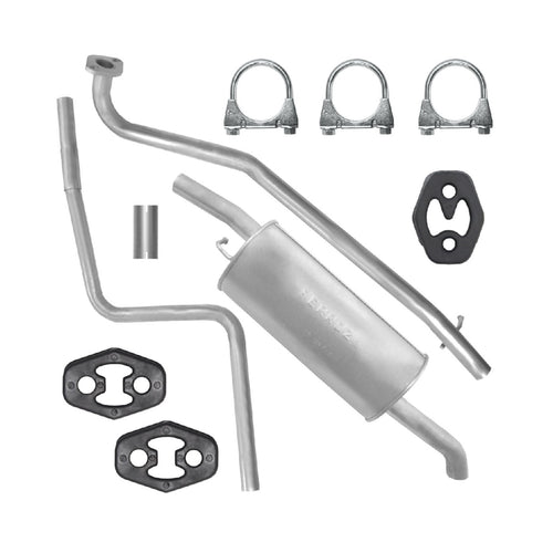 Auspuffanlage Schalldämpferset Auspuff für Ford Fusion 1 I MK1 (12.2005-12.2012) 1.4 TDCI Fließheck_1