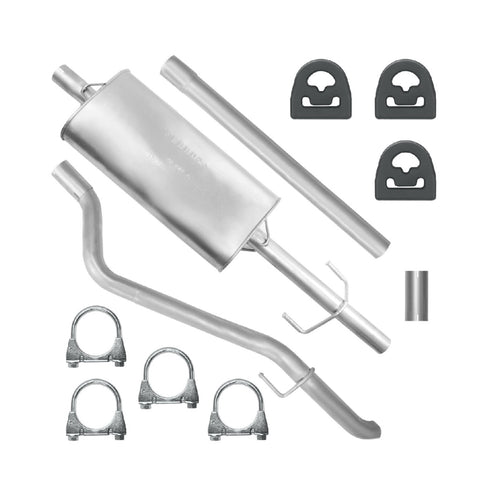 Auspuffanlage Schalldämpferset Auspuff für Mercedes-Benz Sprinter 1 I W901-905 (01.1995-04.2000) 2.9 TD Bus / Kasten_1
