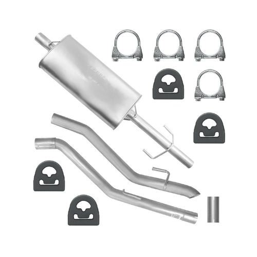 Auspuffanlage Schalldämpferset Auspuff für Mercedes-Benz Sprinter 1 I W901-905 (01.1995-04.2000) 2.9 TD Bus / Kasten_1