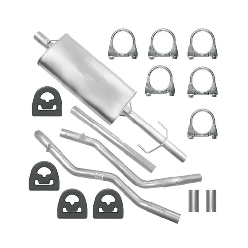 Auspuffanlage Schalldämpferset Auspuff für Mercedes-Benz Sprinter 1 I W901-905 (01.1995-04.2000) 2.9 TD Bus / Kasten_1