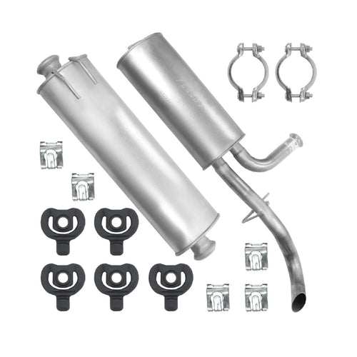 Auspuffanlage Schalldämpferset Auspuff für Nissan NV400 1 I (04.2002-03.2011) 1.9 DCI 2.2 DCI 2.5 DCI 3.0 DCI Bus / Kasten_1