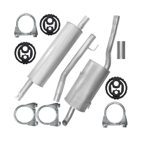 Auspuffanlage Schalldämpferset Auspuff für Peugeot 807 1 I (07.2002-12.2014) 2.0 HDI Van_1