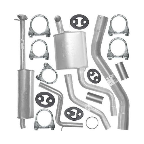 Auspuffanlage Schalldämpferset Auspuff für Ford Mondeo 3 III MK3 (10.2000-03.2007) 2.0 DI TD Kombi Tourer_1
