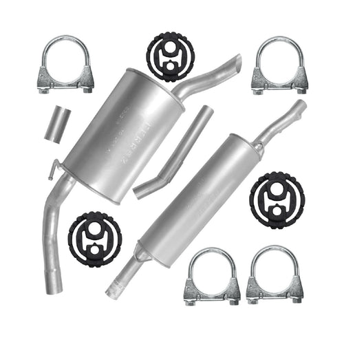Auspuffanlage Schalldämpferset Auspuff für Fiat Scudo 1 I (10.1995-12.2006) 1.9 TD 2.0 JTD Van_1