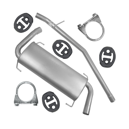 Auspuffanlage Schalldämpferset Auspuff für Fiat Ducato 3 III 250 (04.2006-09.2019) 2.3 D 3.0 D Bus / Kasten_1