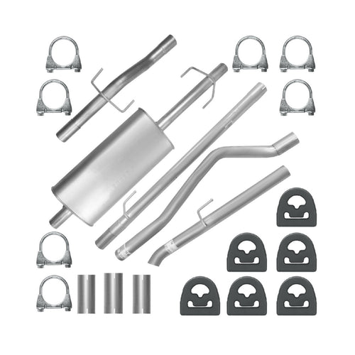 Auspuffanlage Schalldämpferset Auspuff für Mercedes-Benz Sprinter 1 I W901-905 (04.2000-05.2006) 2.7 CDI Bus / Kasten_1