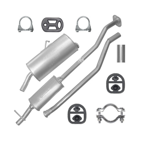 Auspuffanlage Schalldämpferset Auspuff für Peugeot Partner 1 I (10.2003-11.2009) 1.1i 1.4i 1.6i Van_1