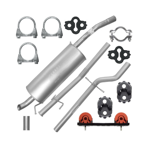 Auspuffanlage Schalldämpferset Auspuff für Citroen C5 1 I (03.2001-02.2008) 1.6 HDI Kombi, Limousine_1