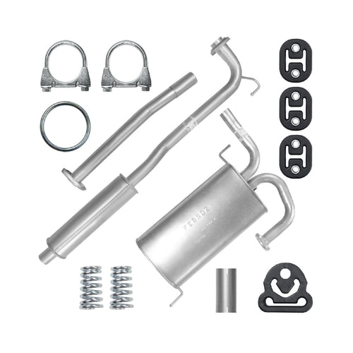 Auspuffanlage Schalldämpferset Auspuff für Nissan X-Trail 1 I T30 (06.2001-03.2007) 2.2 DI Crossover / SUV_1