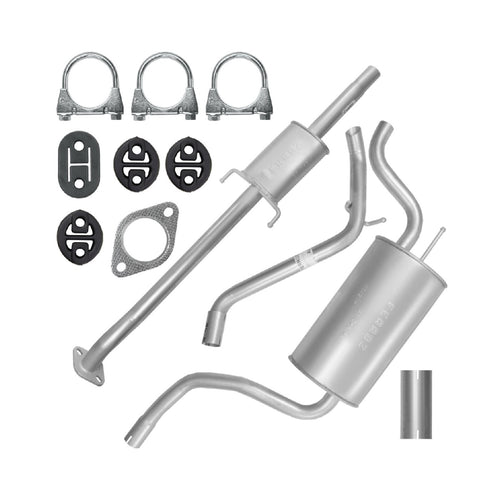 Auspuffanlage Schalldämpferset Auspuff für Kia Ceed 1 I ED (12.2006-12.2012) 1.4i 1.6i Fließheck_1