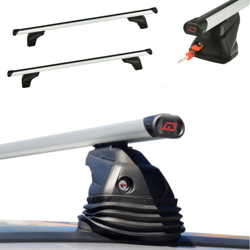 G3 Pacific Dachträger für Jeep Compass 2 II Crossover / SUV (2017-2020) Befestigungspunkte bei integrierter Reling_1